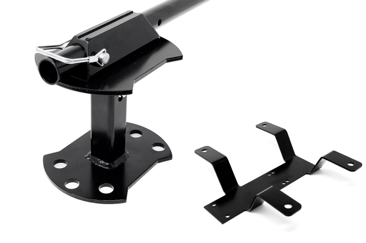 ROX Offroad The Judge Flag Mount Kit with License Plate Bracket for YJ, TJ   JK 1987-2018