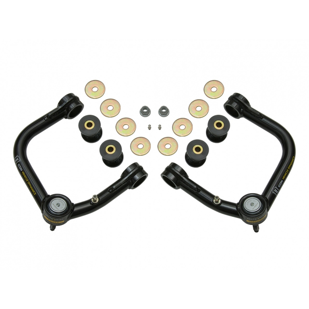 ICON Vehicle Dynamics 58450DJ 2005-UP Toyota Tacoma Delta Joint Tubular Upper Control Arm Kit