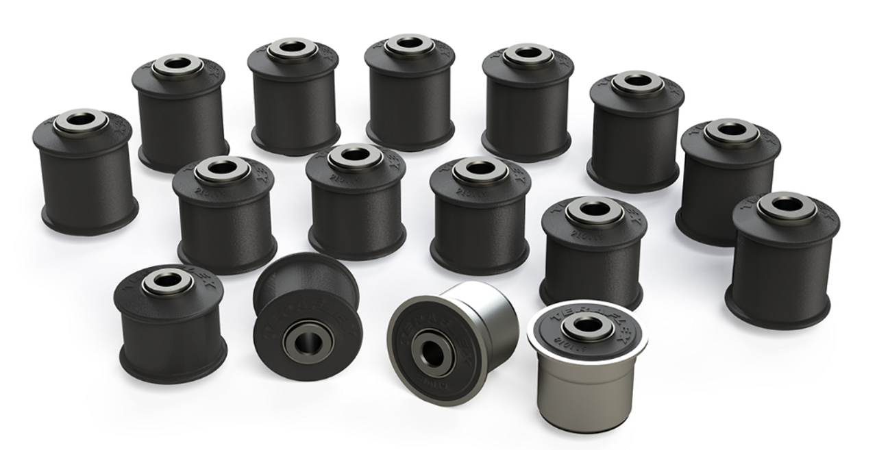 TeraFlex 1952701 IR Bushing Replacement Kit- 8 Long Arms for Jeep Wrangler JK 2007-2018