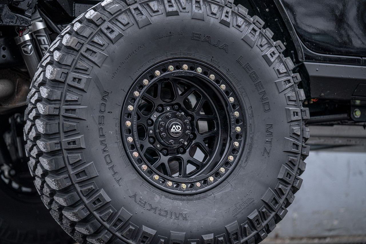 KMC Wheels KM23579050738N Grenade Crawl Beadlock in Satin Black 17x9