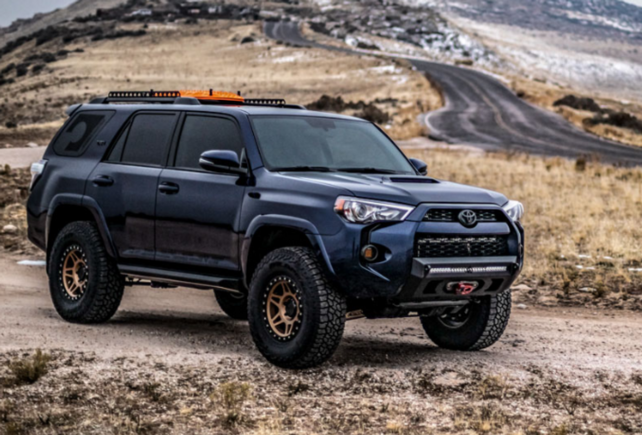 Artec TY7002 5th Gen Venture Front Bumper- No Light Cutouts for Toyota 4Runner 2014-2019