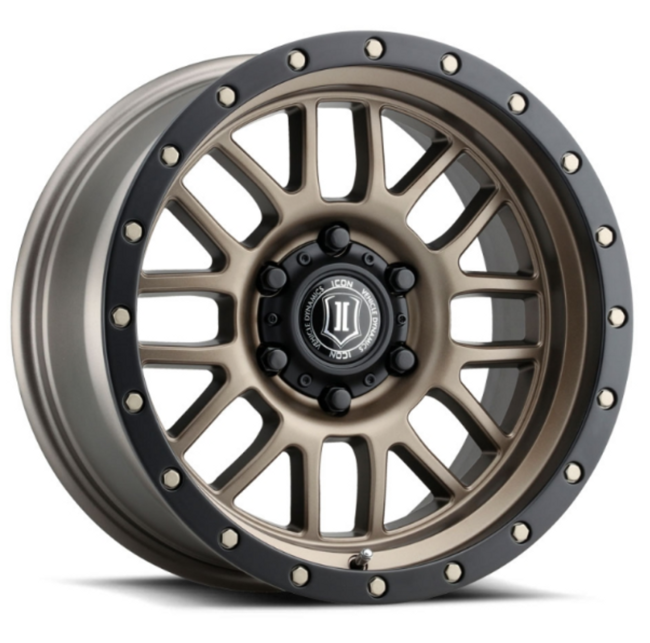 ICON Vehicle Dynamics 1217857347BR Alpha Wheel 17x8.5 5x5 in Bronze