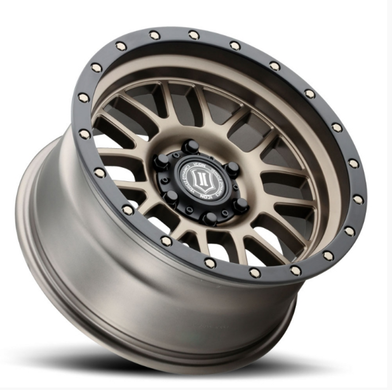 ICON Vehicle Dynamics 1217857347BR Alpha Wheel 17x8.5 in Bronze ICON Vehicle Dynamics 1217857347BR Alpha Wheel 17x8.5 in Bronze
