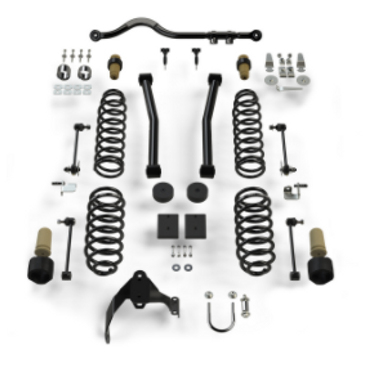 TeraFlex 1212000 2.5" Sport ST2 Suspension System for Jeep Wrangler JK 2 Door 2007-2018