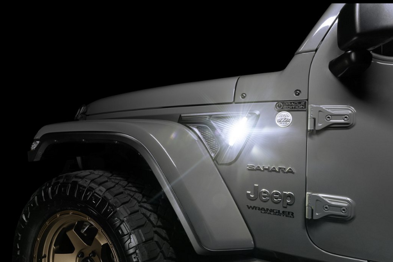 Oracle Lighting 5861-504 Sidetrack LED Lighting System for Jeep Wrangler JL & Gladiator JT 2018+