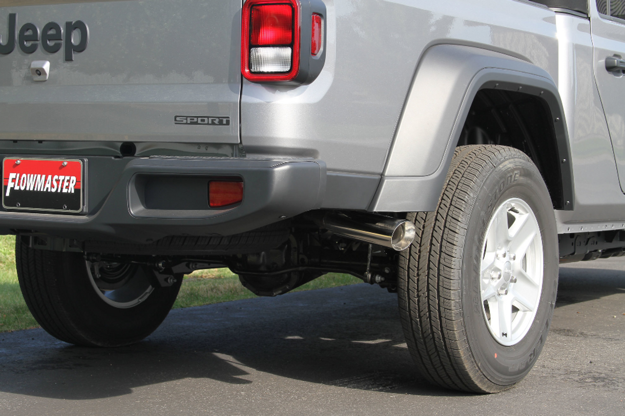 Flowmaster 817913 American Thunder Cat-Back Exhaust System for Jeep Gladiator JT 2020+