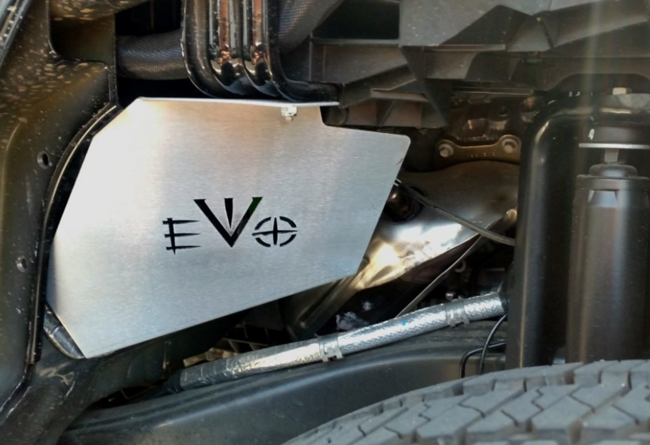 EVO Manufacturing EVO-214AL Mini Inner Fender Liners for Jeep Wrangler JK 2007-2018