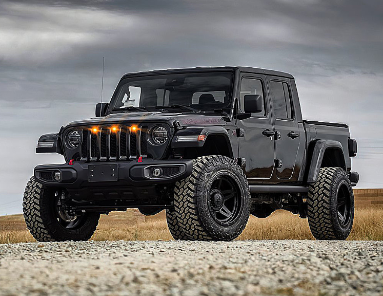 Oracle Lighting 5871-005 Pre-Runner Style LED Grille Light Kit in Amber for Jeep Gladiator JT 2020+