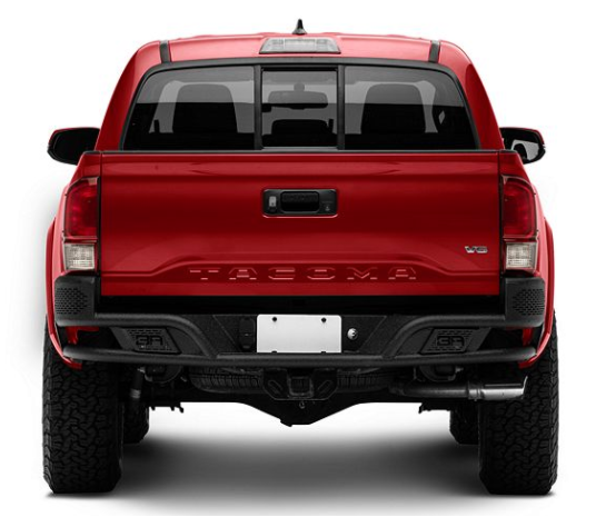 Body Armor 4x4 TC2962 Desert Series Rear Bumper for 2016+