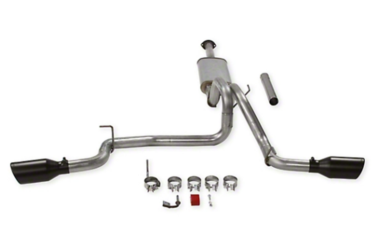 Flowmaster 717918 FlowFX Dual Exhaust System with Black Tips & Side Exit for Tacoma 3.5L 2016-2023