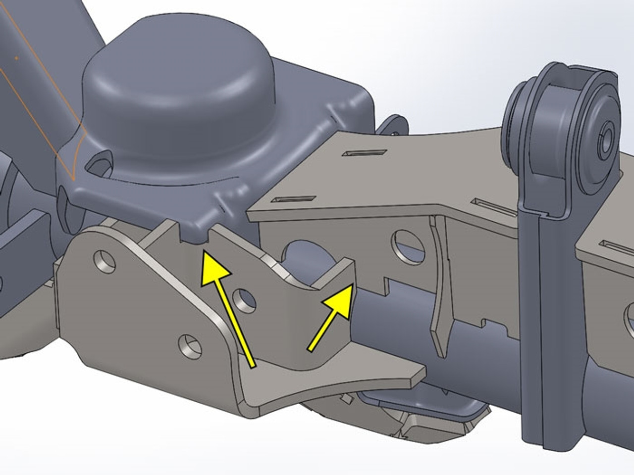 Artec Heavy Duty Stock Track Bar Bracket (Wrangler JK 2007-2018)