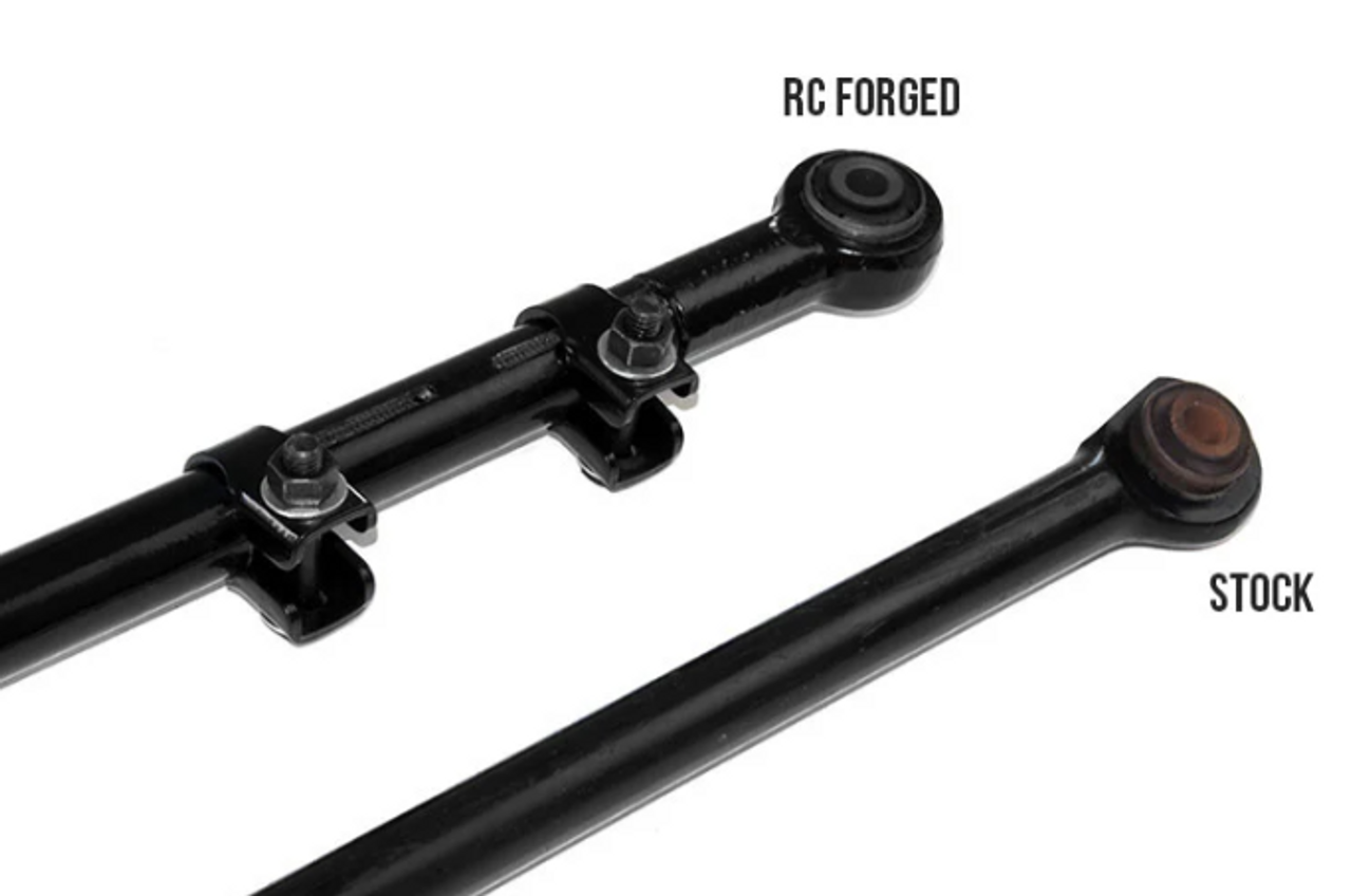 Rough Country 1179 Front Forged Adjustable Track Bar for Jeep Wrangler JK 2007-2018