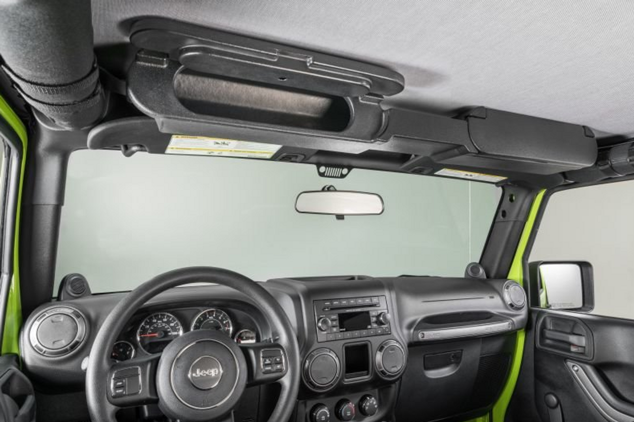 VDP 31700 Overhead Storage Console for Jeep Wrangler YJ, TJ, JK, JL & Gladiator JT 1987+