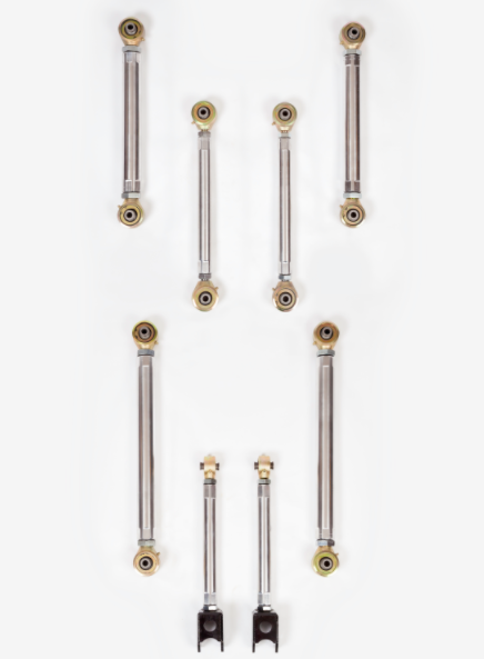 RPM Steering RPM-3009 Ultimate Aluminum Control Arm Kit- Full Set for Jeep Wrangler JK 2007-2018