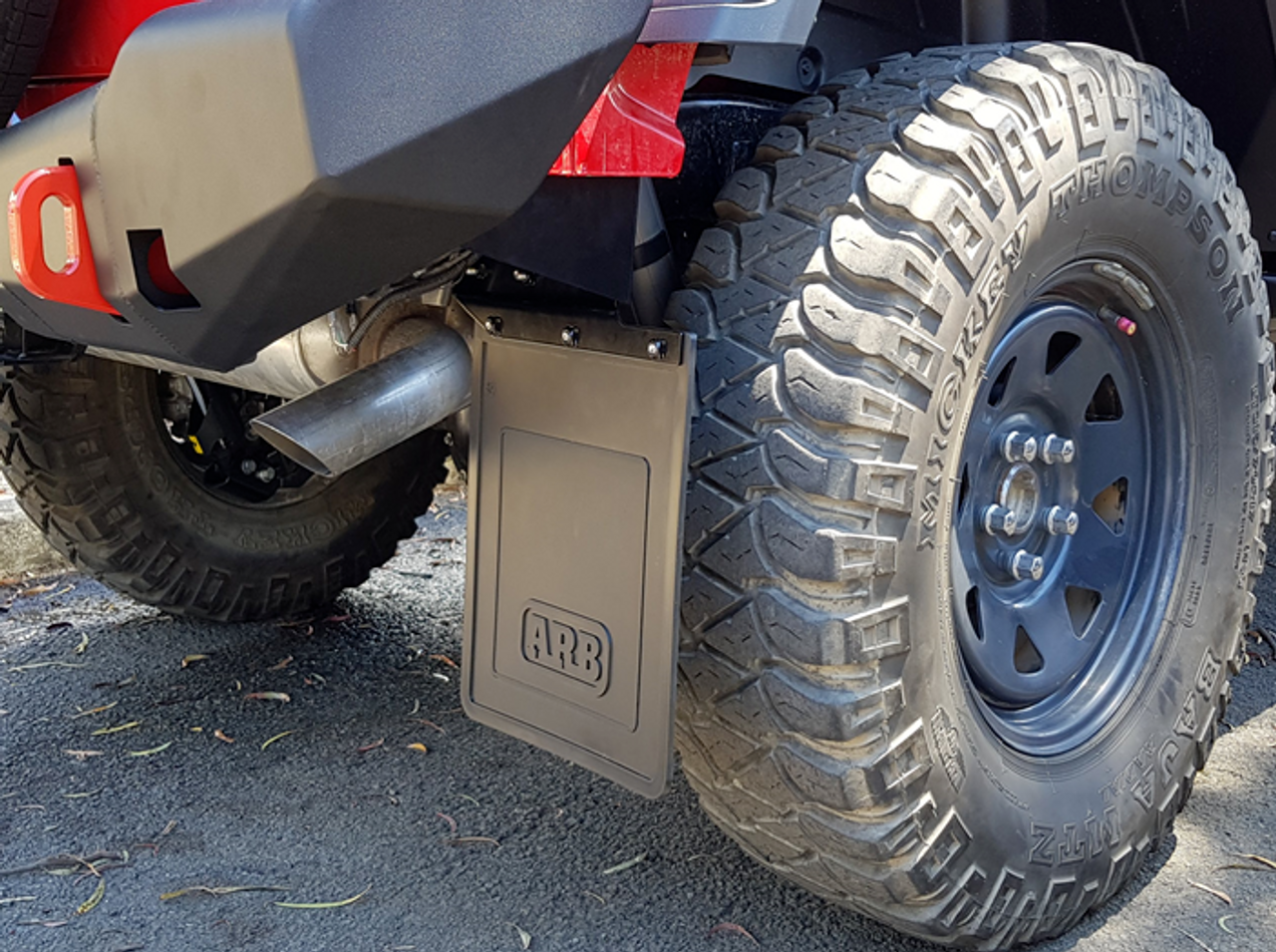 ARB 5750380 Mud Flaps for ARB Rear Bumper for Jeep Wrangler JL 2018+