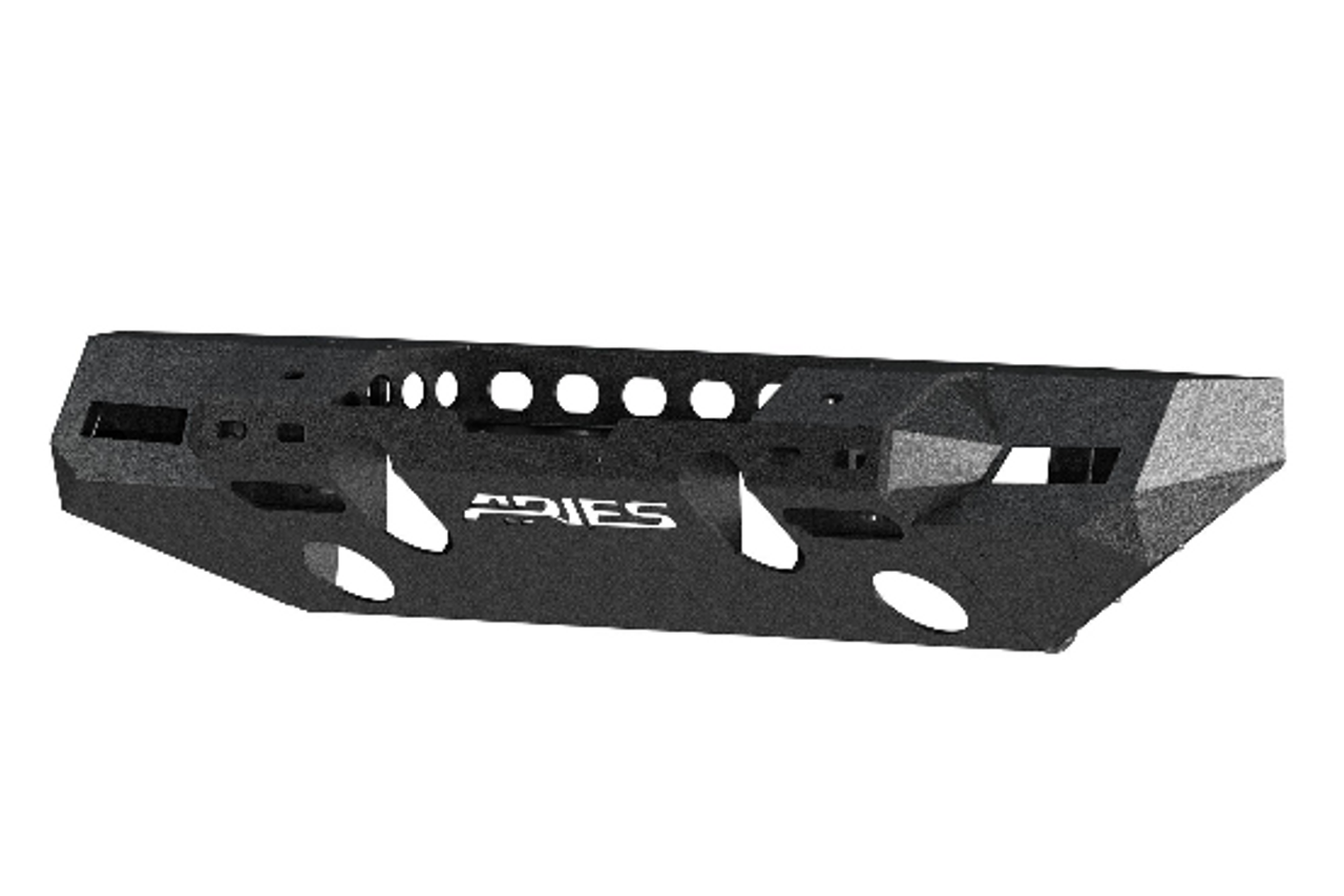 Aries 2082072 TrailChaser Front Bumper with Turn Signal End Caps in Steel for Jeep Wrangler JL & Gladiator JT 2018+