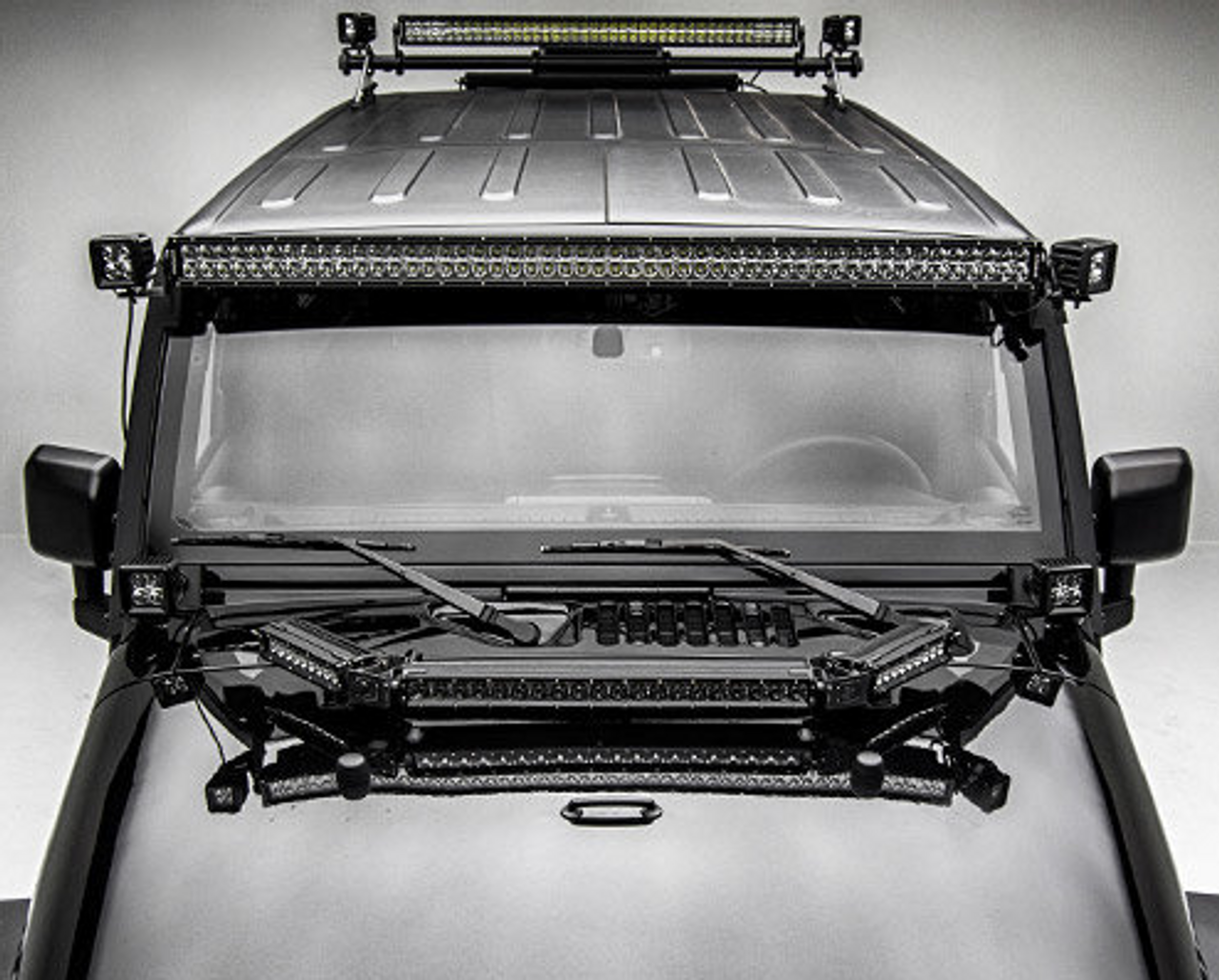 ZROADZ Z374811KITS 52" LED Light Bar & Mount Kit for Jeep Wrangler JK 2007-2018