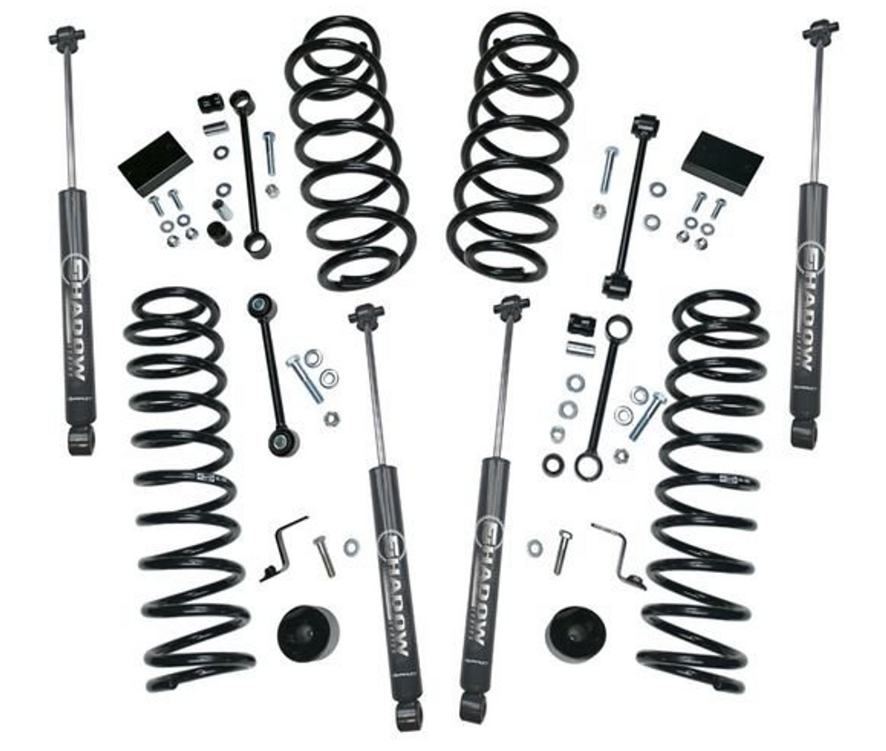 Superlift K188 2.5" Suspension with Shadow Shocks for Jeep Wrangler JL 4 Door 2018+