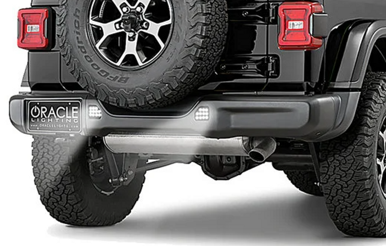 Oracle Lighting 5878-504 Rear Bumper LED Reverse Lights for Jeep Gladiator JT 2020+