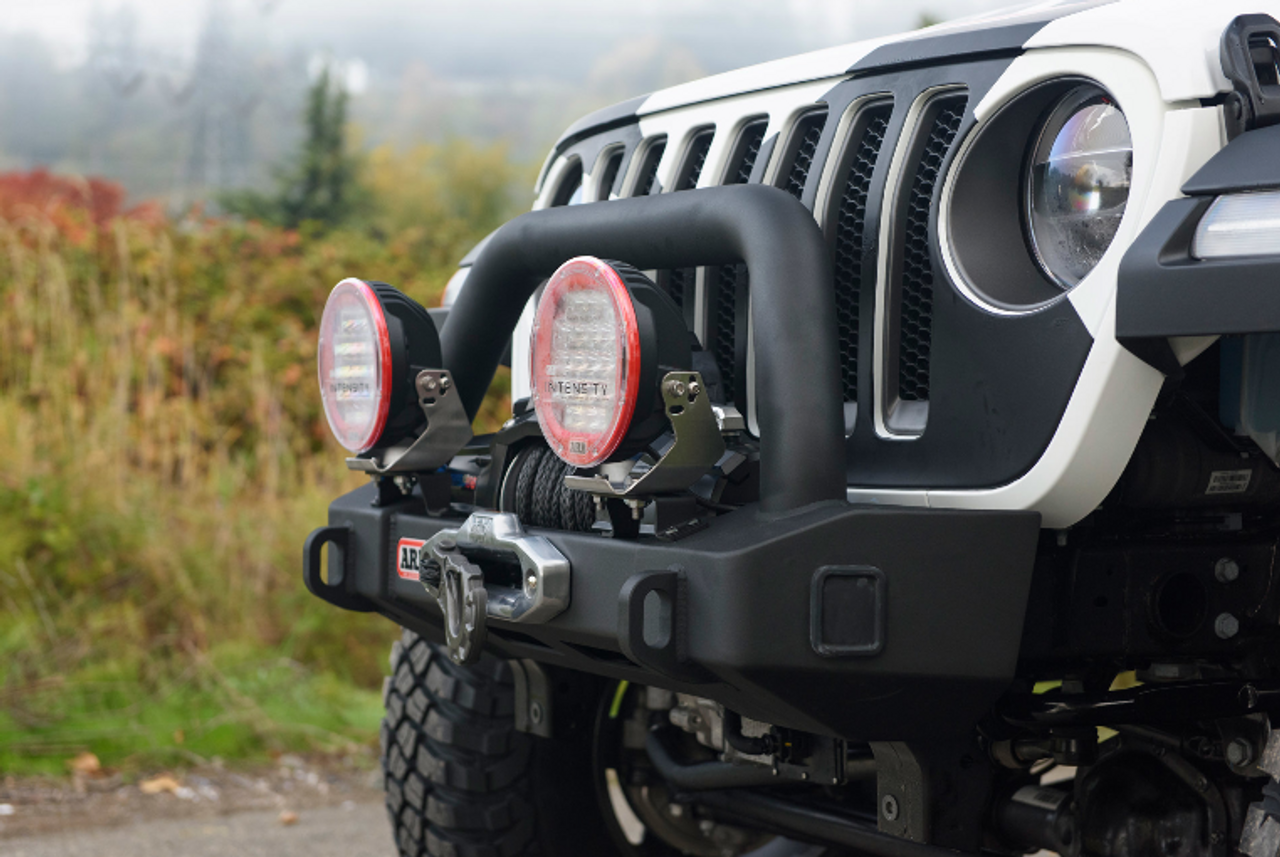 ARB 3450450 Deluxe Stubby Front Bumper for Jeep Wrangler JL & Gladiator JT 2018+