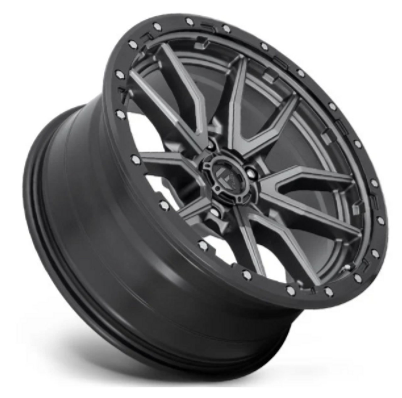 Fuel D68017907545 Rebel Wheel 17x9 5x5 in Anthracite with Black Ring