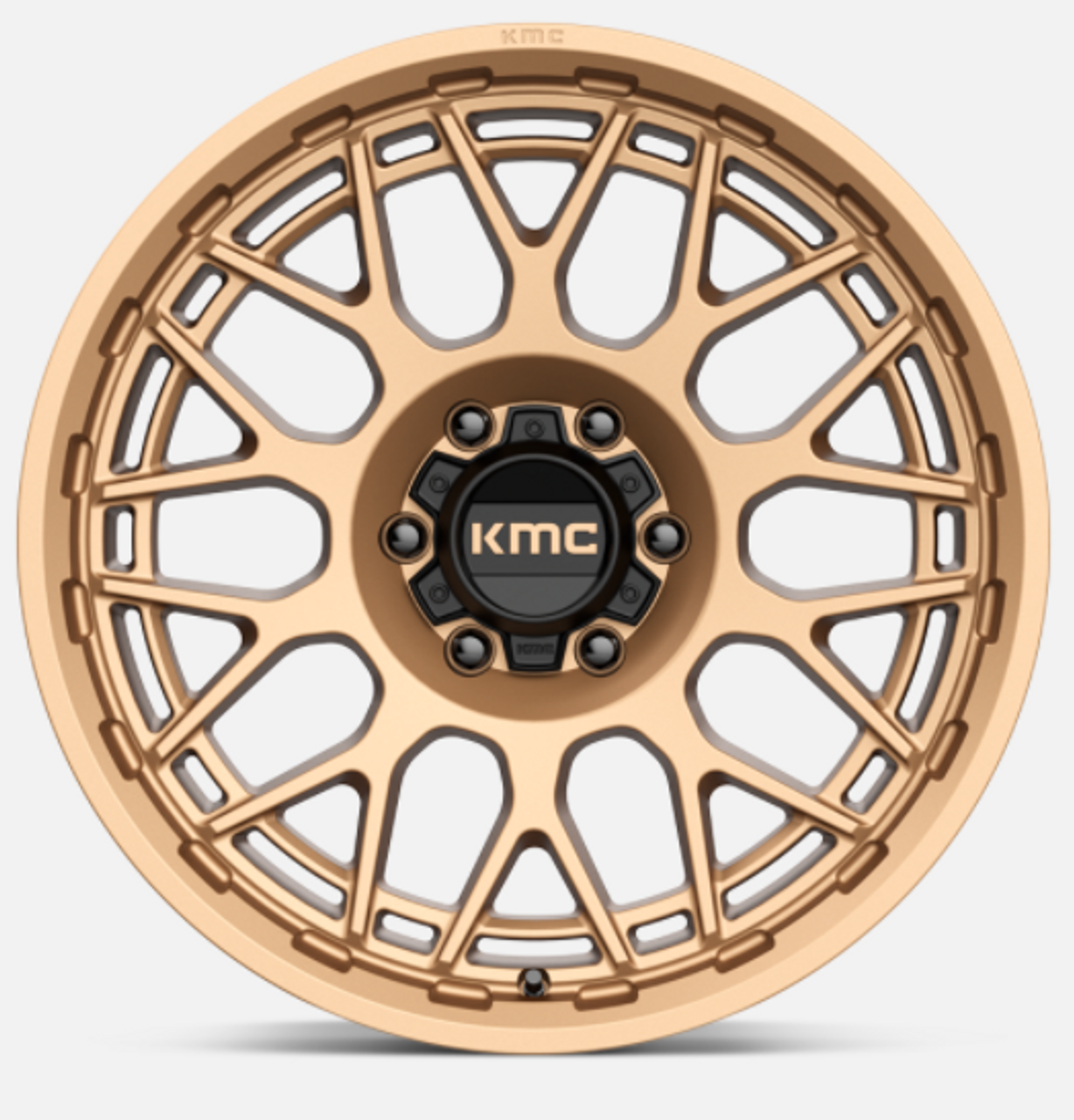 KMC Wheels KM72278550600 KM722 Technic Wheel 17x8.5 5x5 in Matte Bronze