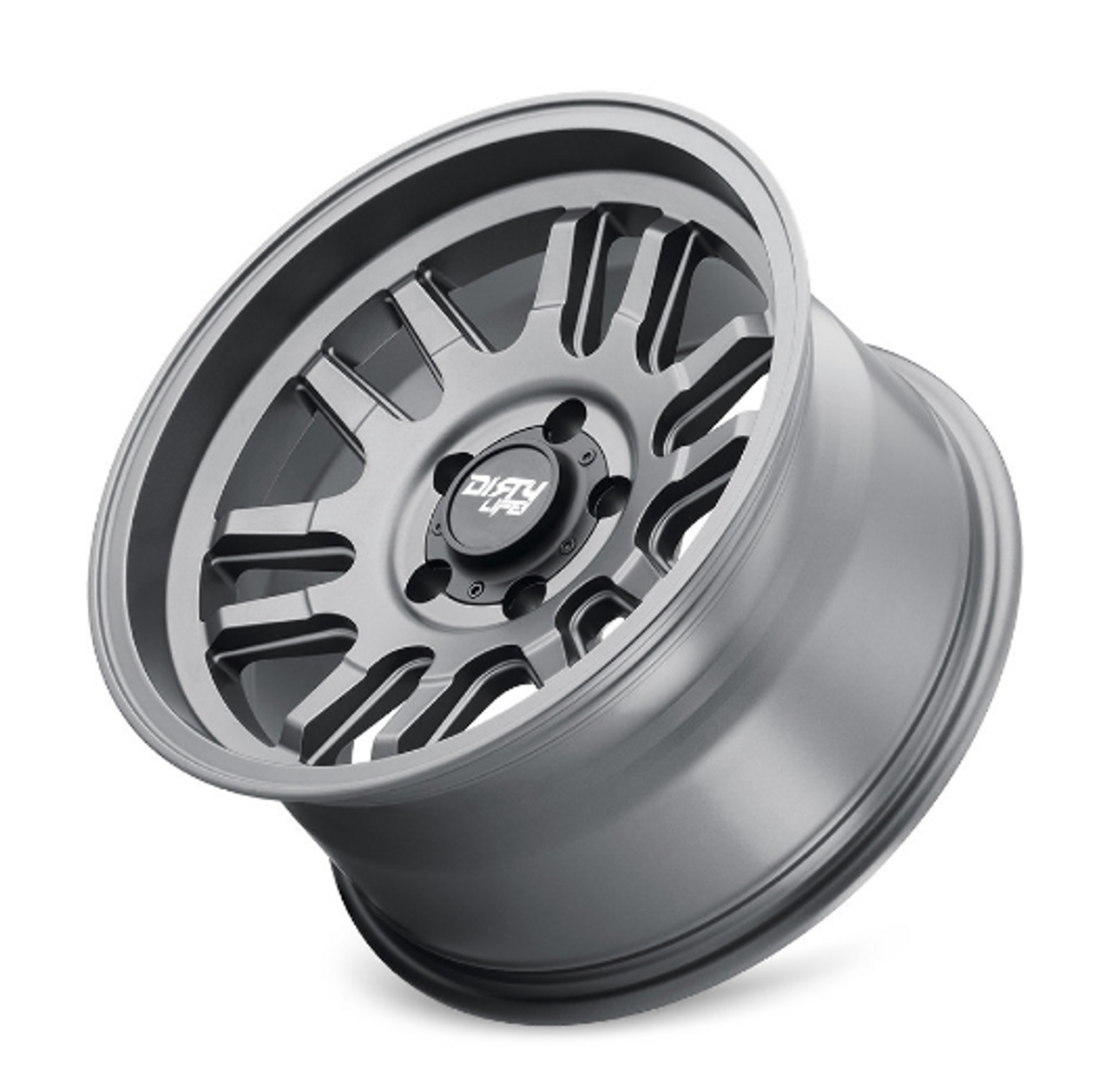 Dirty Life 9310-7973MGT12 Canyon 9310 Street Series Wheel | 17x9 | 5x5 | Satin Graphite