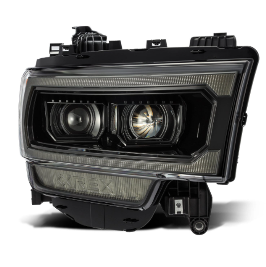 AlphaRex 880549 LUXX Series LED Projector Headlights Ram 2500 2019 
