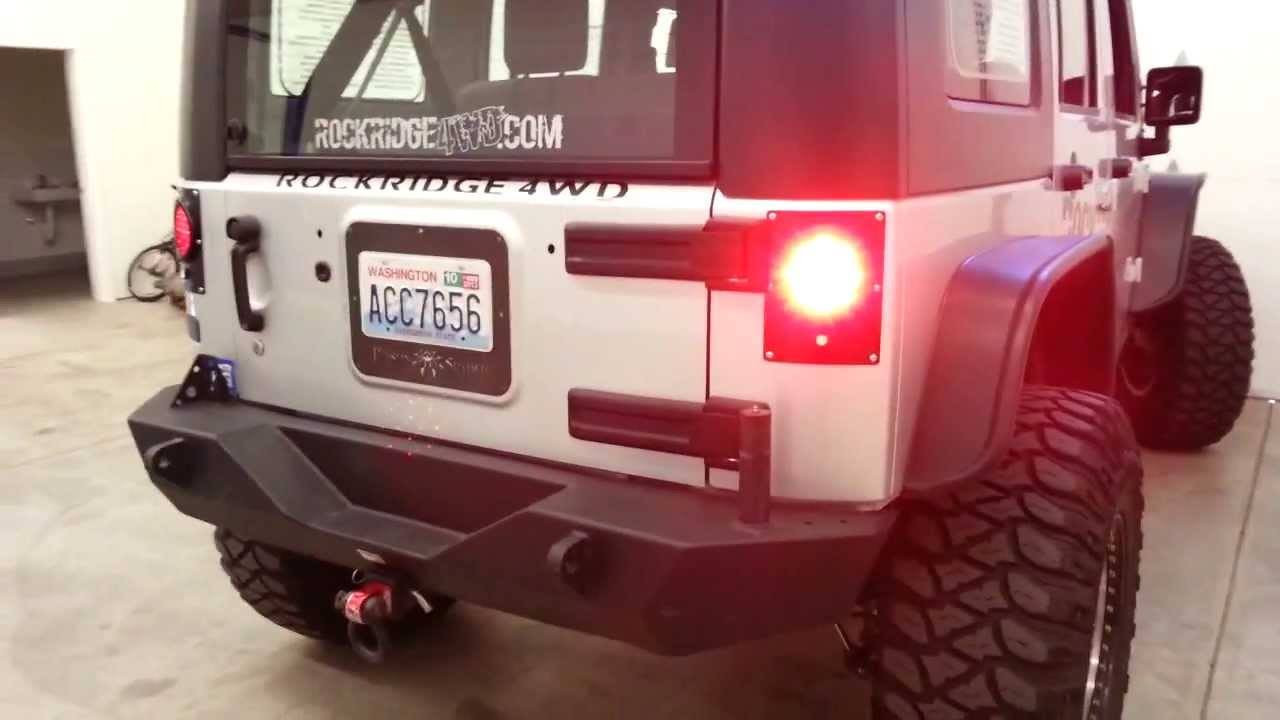Rockridge 5002 Flush Mount LED Tail Light Kit JK