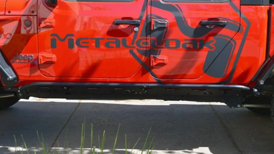 MetalCloak 6322 Overline Rocker Rails for Jeep Gladiator JT 2020+