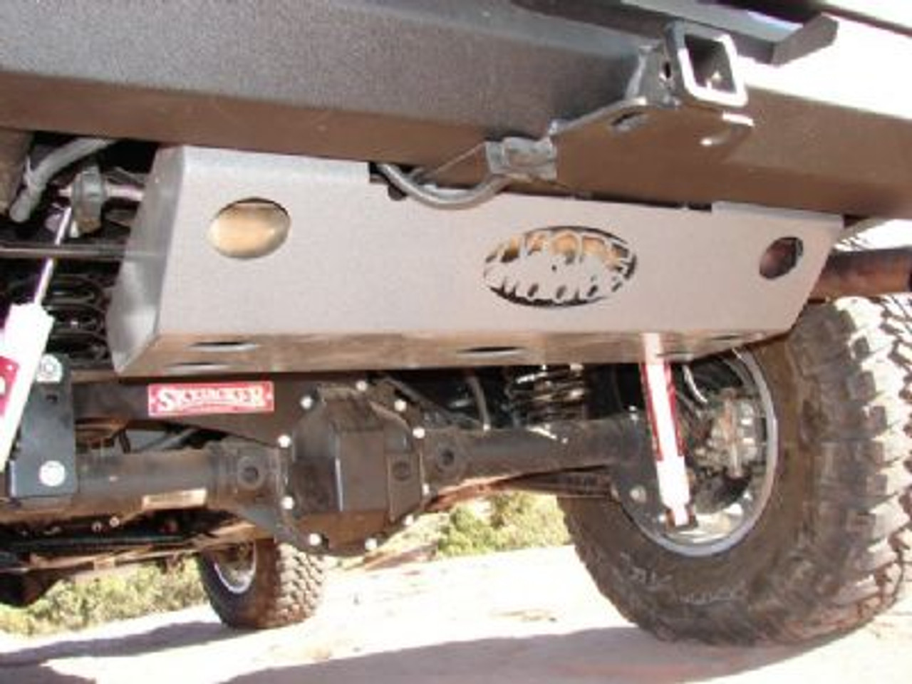 M.O.R.E. Muffler Skid Plate for Wrangler JK 2007-2014 | JKMSP0709