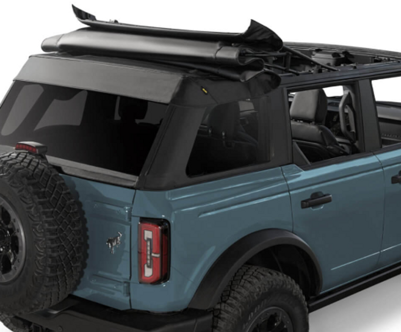 Bestop 56873-35 TrekTop Soft Top Black Diamond 4 Door Bronco 2021+