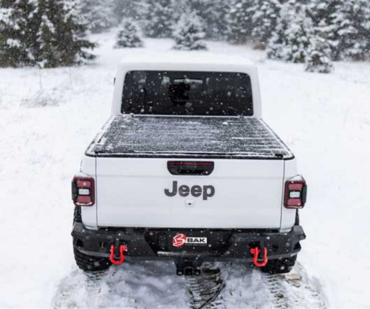 BAK Industries 80701 Revolver X4S Tonneau Cover for Jeep Gladiator JT 2020+