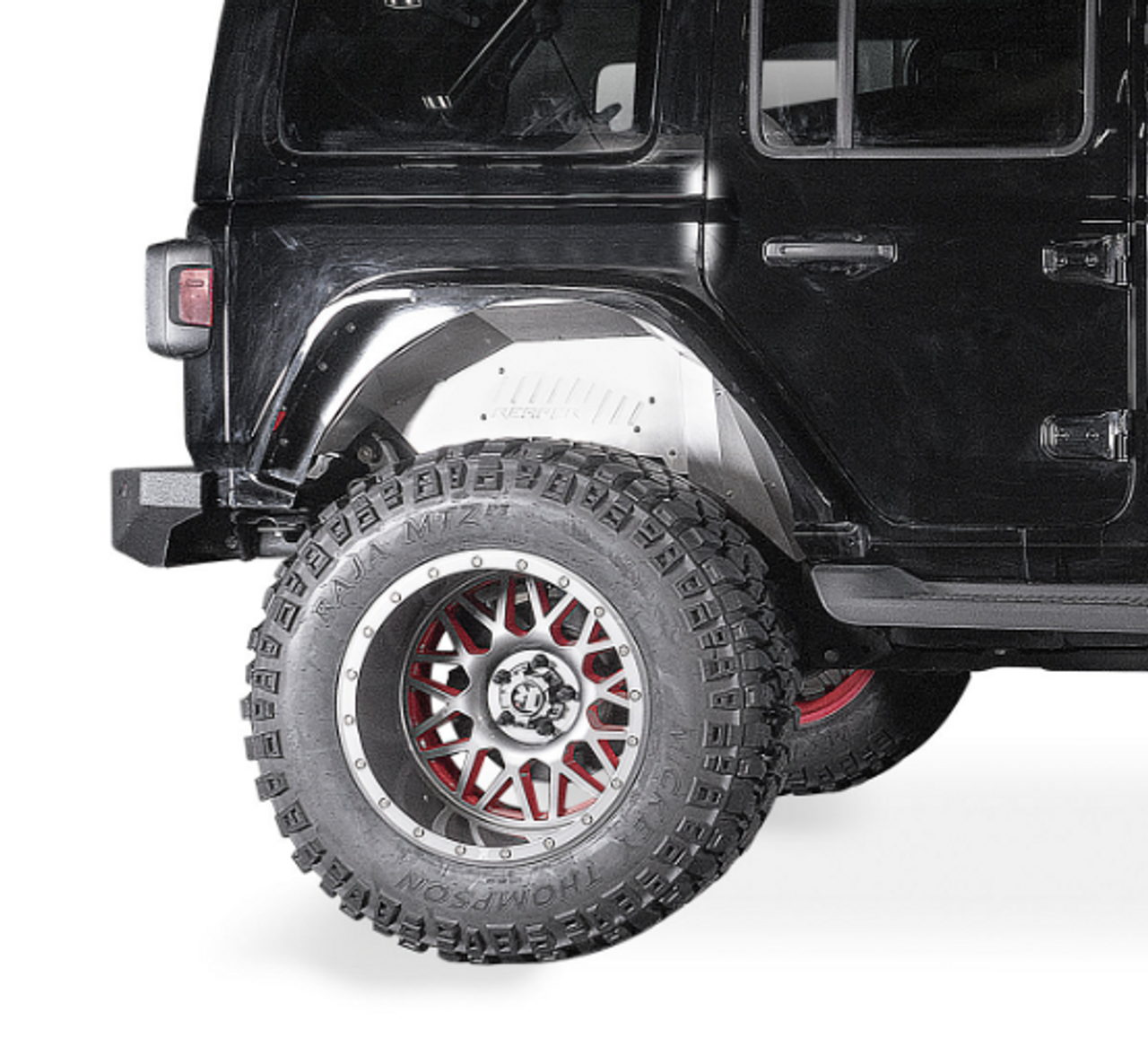 Reaper Offroad JFL02 Rear Inner Fenders in Bare for Jeep Wrangler JL 2018+