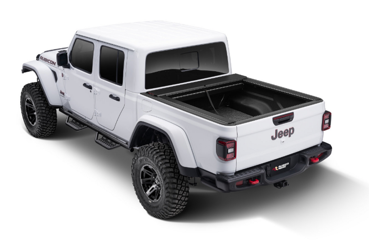 Rugged Ridge 13550.34 Armis Retractable Bed Cover for Jeep Gladiator JT 2020+ without Trail Rail System