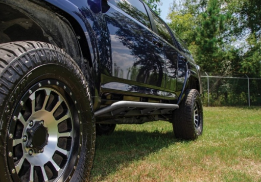 N-Fab TST05CC-TX Cab Length TrailSlider Rocker Guards for Double Cab Toyota Tacoma Gen 2 2005-2015