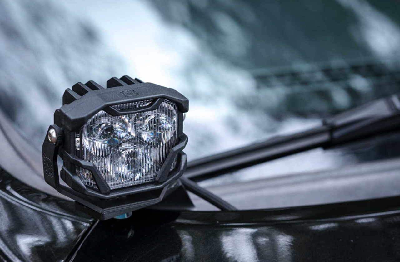 Morimoto 1 x BAF001.2, 1 x BAF046, 1 x BAF033 4Banger LED Ditch Light System for Dodge Ram 2009-2018
