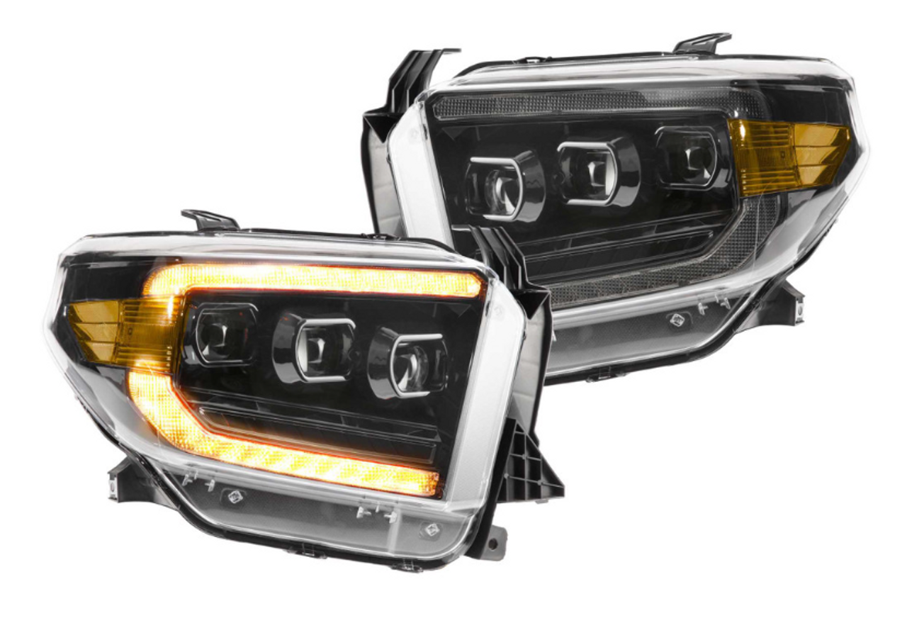 Morimoto LF532.2-A-ASM XB LED Headlights in Amber for Toyota Tundra 2014-2020