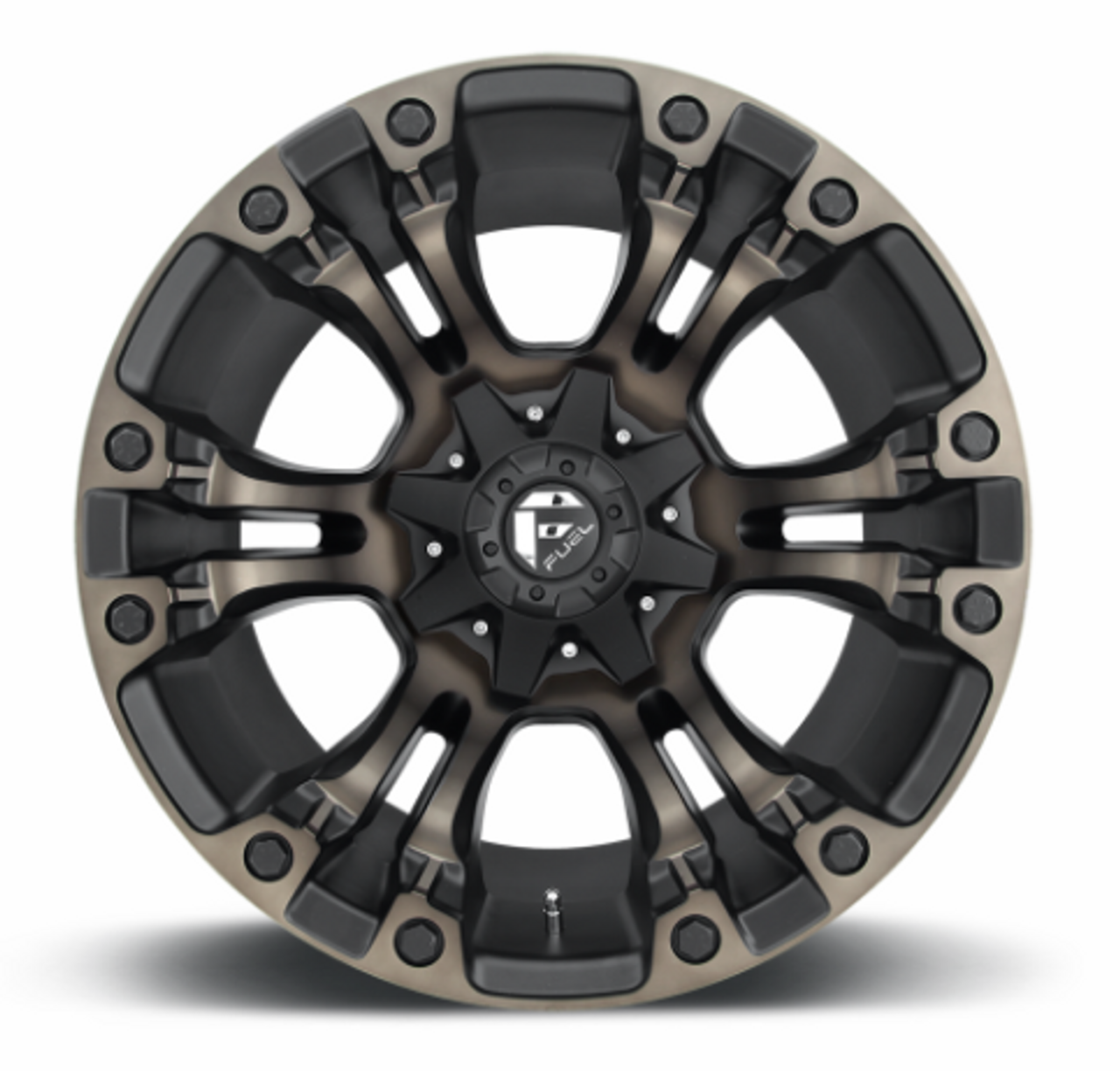 Fuel Vapor Wheel 17x9 Matte Black with Double Dark Tint