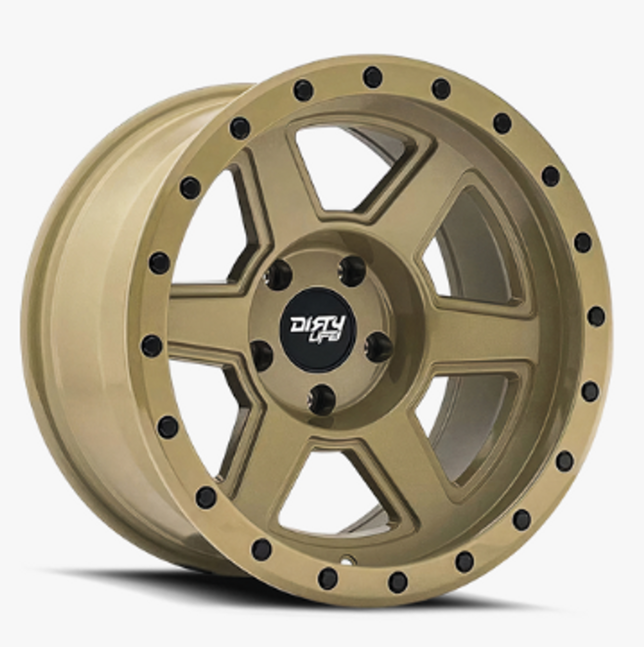 Dirty Life 9315-7973DS12 9315 Compound Wheel 17x9 5x5 in Sand