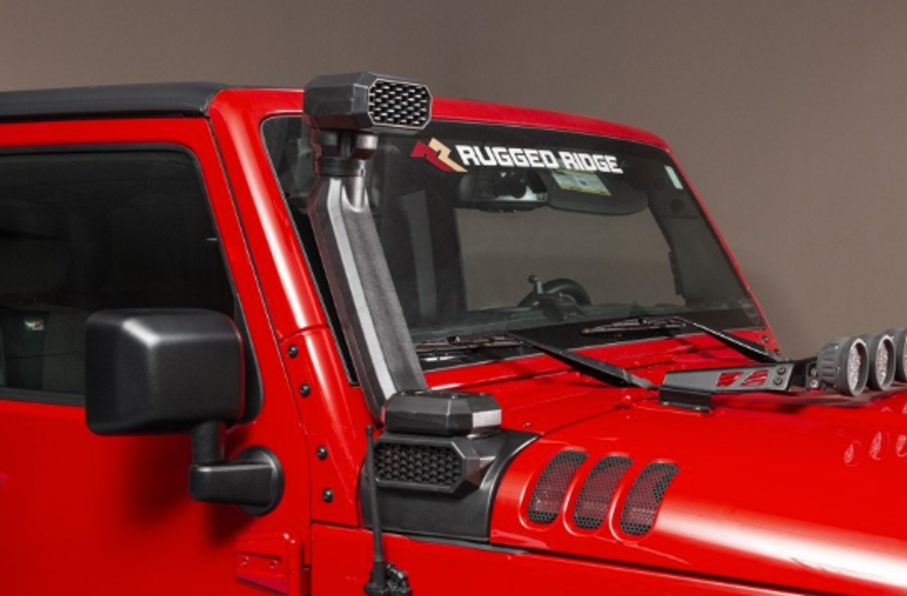 Rugged Ridge 17756.56 Low/High Mount Snorkel for Jeep Wrangler JK 2007-2018