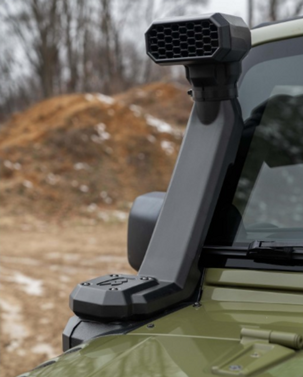 Rugged Ridge 17756.56 Low/High Mount Snorkel for Jeep Wrangler JK 2007-2018