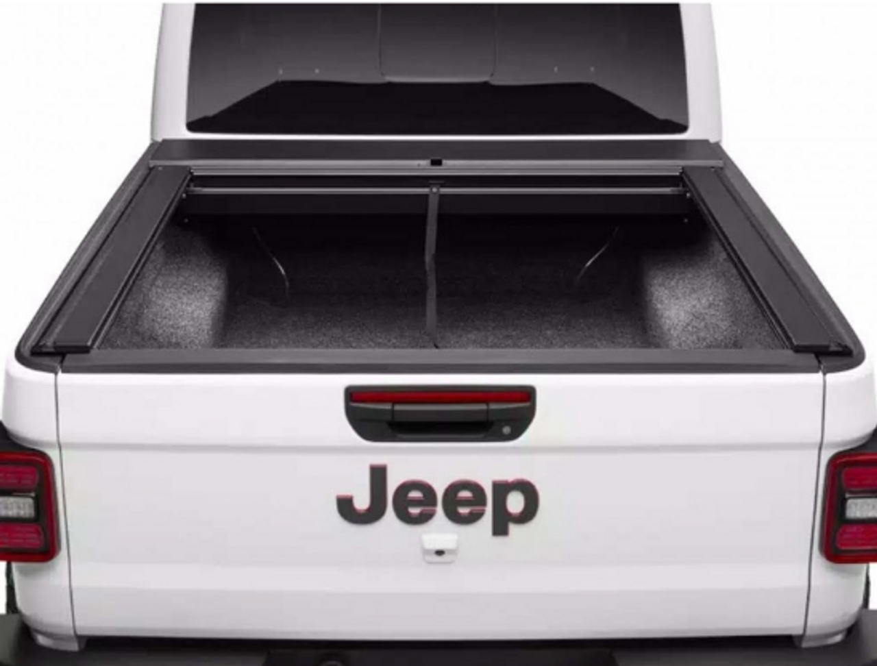 Rugged Ridge 13550.35 Armis Retractable Bed Cover with Max Track for Jeep Gladiator JT with Trail Rail System 2020+