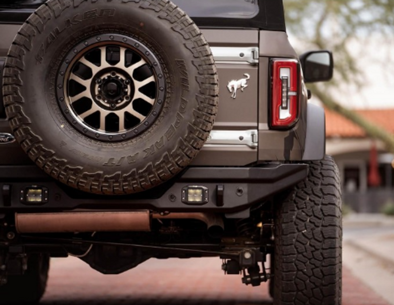 DV8 Offroad RBBR-02 FS-15 Series Rear Bumper for Ford Bronco 2021+