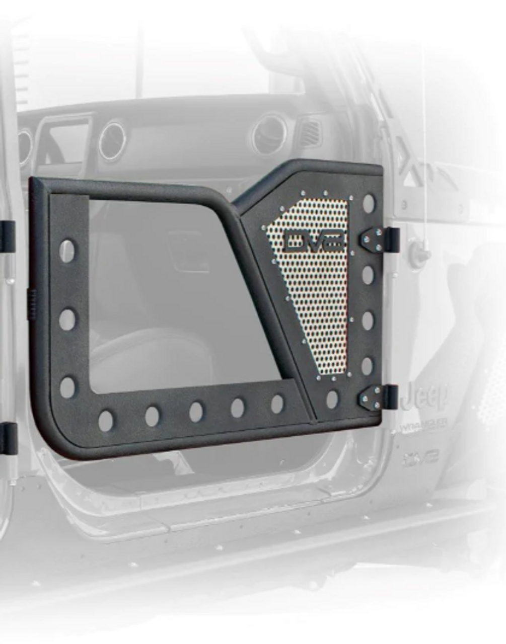 DV8 Offroad RDJL-01F/RDJL-01R Front & Rear Rock Doors for Jeep Wrangler JL 4 Door & Gladiator JT 2018+