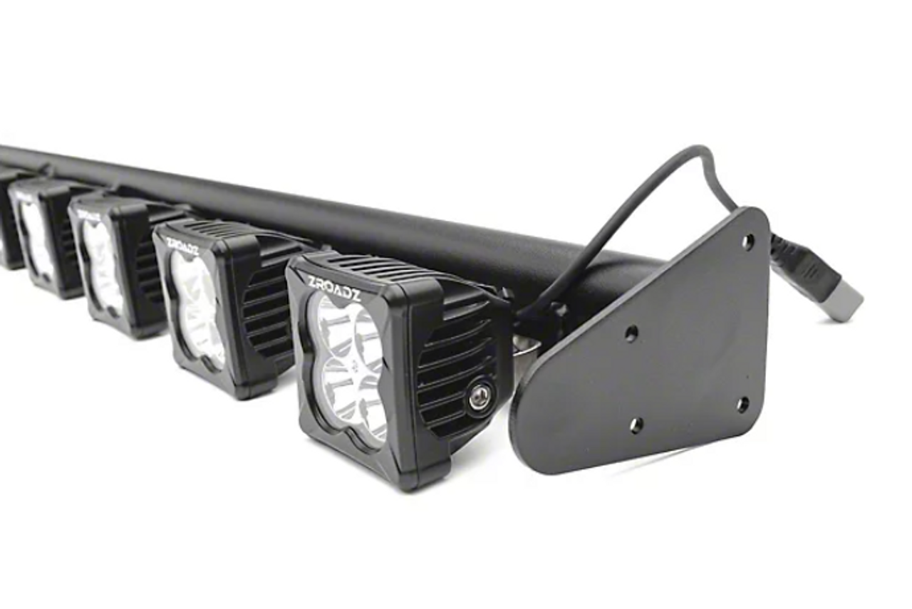 ZROADZ Z934931-KIT2AW Multi-LED Roof Cross Bar & A-Pillar Light Pod Kit for Jeep Wrangler JL & Gladiator JT 2018+