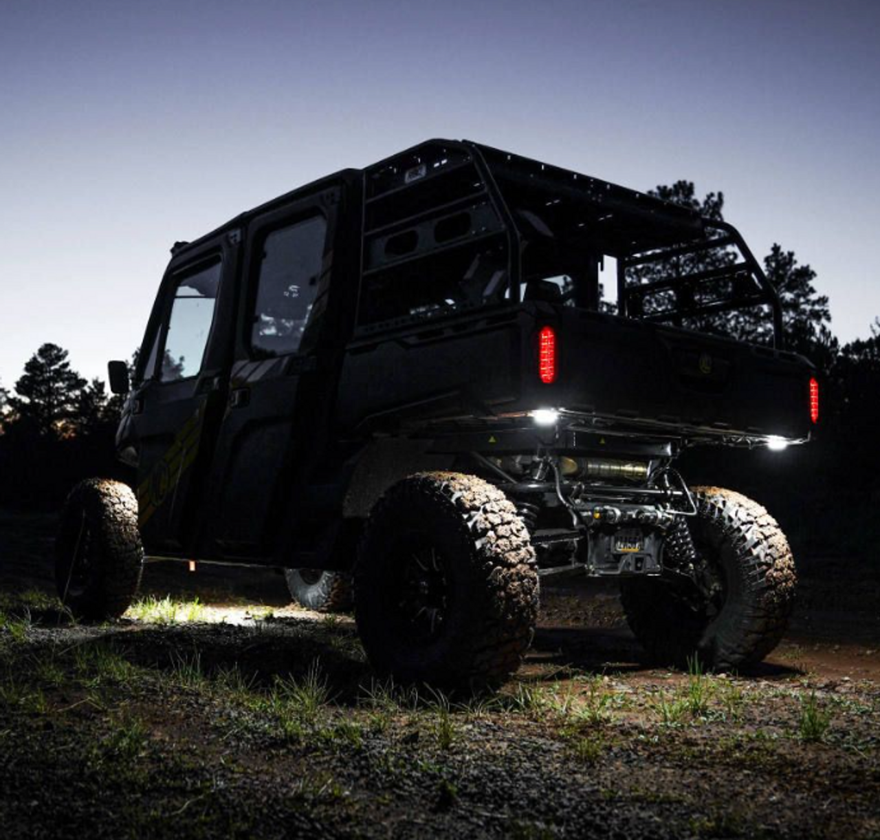 KC Hilites Cyclone V2 LED 6-Light Rock Light Kit