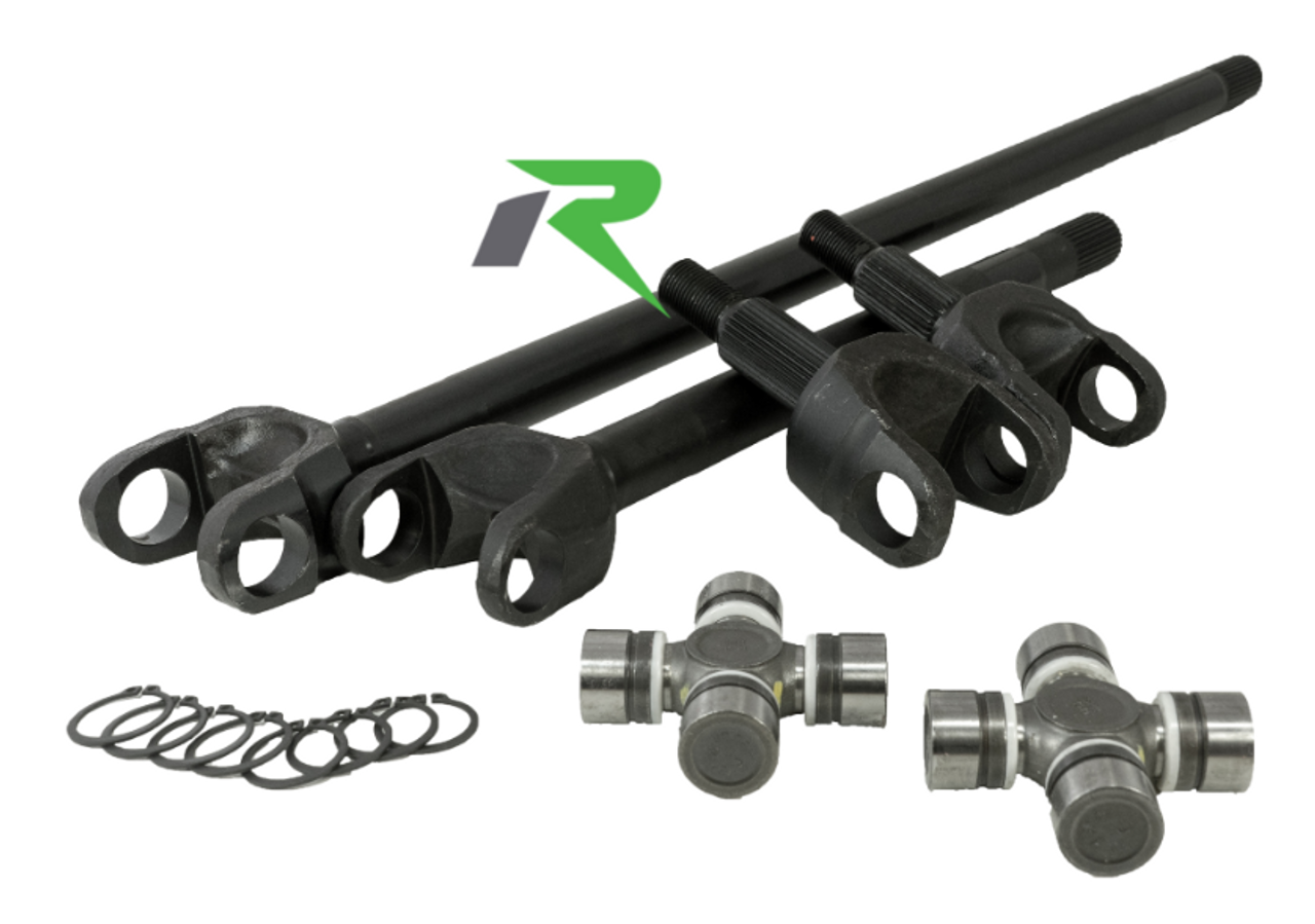 Revolution Gear DC-D44-JK Discovery Series D44 30 Spline Front Axle Shaft Kit for Rubicon Jeep Wrangler JK 2007-2018