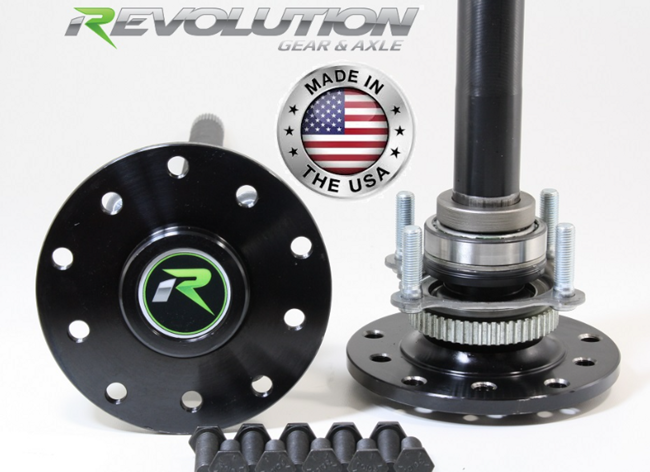 Revolution Gear RAK50-35 D44 35 Spline Rear Axle Upgrade Kit for Non-Rubicon Jeep Wrangler JK 2007-2018