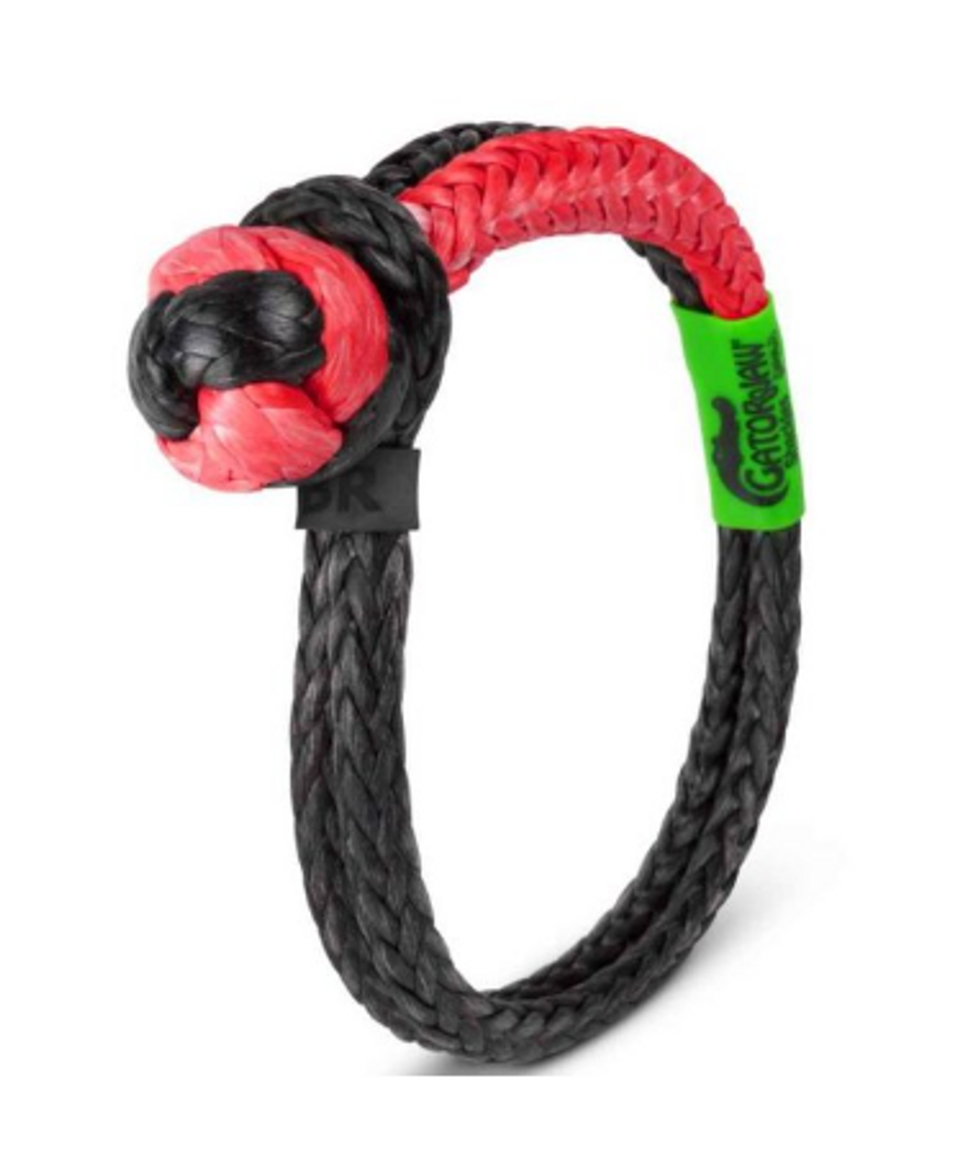 Bubba Rope 176746NGRB 3/8" NexGen Gator-Jaw Synthetic Shackle in Red & Black